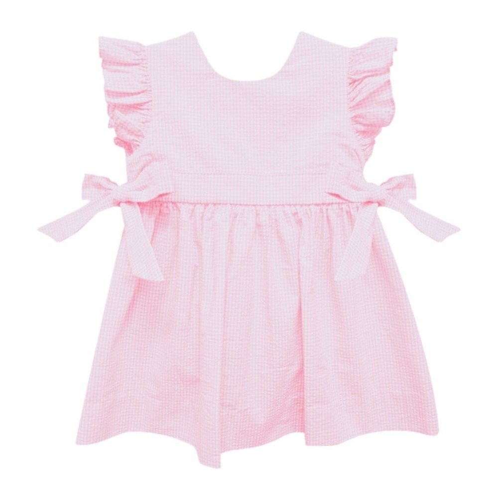 Girls Zuccini Pink Flutter Sleeve Dress 2T Toddler Cute